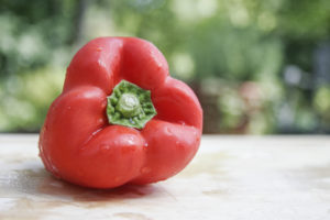 A single cup of red bell peppers contain over 300% the vitamin C of the same amount of oranges.